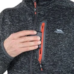 Trespass Men's Bingham Fleece Jacket Black Marl -Canter Sport Clothing Shop maflfln20004bkm 7