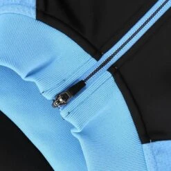 Men's Nevada Hybrid Full Zip Top Black / Sky / White -Canter Sport Clothing Shop neva 246 2 gen bkskwh adlt p4 2