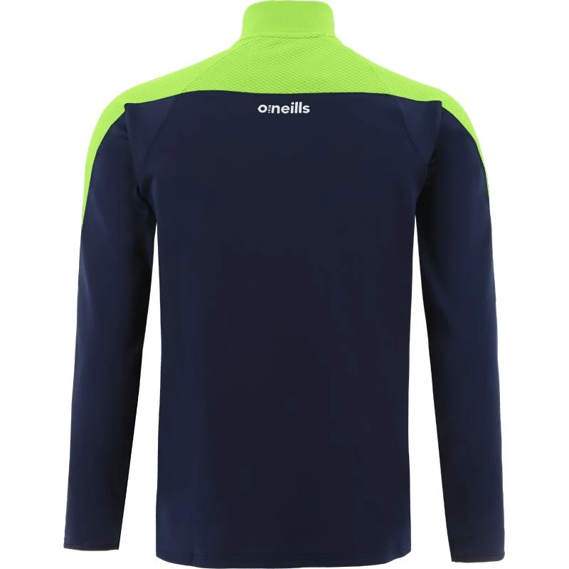 Men's Nevada Hybrid Full Zip Top Marine / Green / White 2 Men's Nevada Hybrid Full Zip Top Marine / Green / White - Image 2