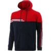 Men's Nevis Fleece Overhead Hoodie Marine / Red / White