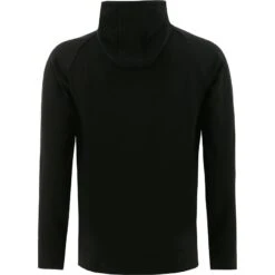 Men's Niall Overhead Fleece Hoodie Black -Canter Sport Clothing Shop niall 012 tech flc oh hoodie blk 2