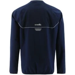 Men's Norwich Woven Windbreaker Marine / Silver -Canter Sport Clothing Shop norwich 099 windcheater mar sliv 2