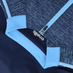 Men's Ohio Brushed Half Zip Top Marine / Sky -Canter Sport Clothing Shop ohio 184 2 gen mesksk adlt p3