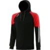 Men's Oslo Fleece Pullover Hoodie Black / Red / White