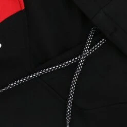 Men's Oslo Fleece Pullover Hoodie Black / Red / White -Canter Sport Clothing Shop oslo 011 2 gen bkrdwh adlt p4