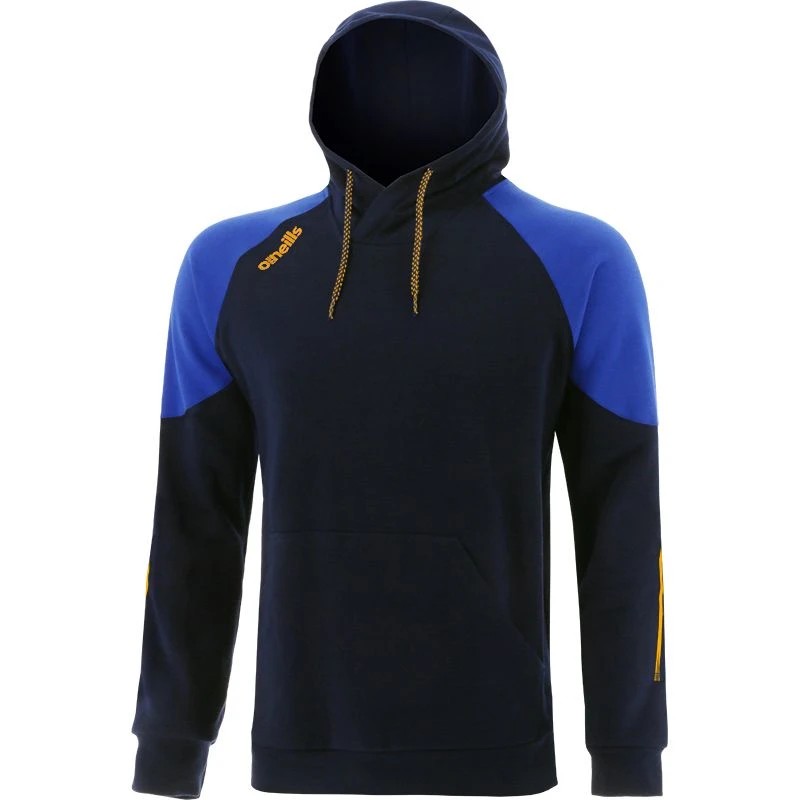 Men's Oslo Fleece Pullover Hoodie Marine / Royal / Amber 1 Men's Oslo Fleece Pullover Hoodie Marine / Royal / Amber