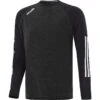 Men's Osprey Brushed Crew Neck Sweatshirt Black / White
