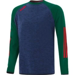 Men's Osprey Brushed Crew Neck Sweatshirt Marine / Bottle / Red