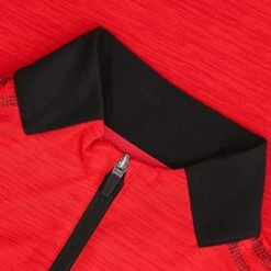 Men's Pluto Half Zip Midlayer Top Red / Black -Canter Sport Clothing Shop plut 064 2 gen rdbkxx adlt p5