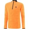 Men's Pluto Half Zip Midlayer Top Orange / Marine