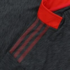 Men's Pluto Brushed Half Zip Top Black / Red 9 Men's Pluto Brushed Half Zip Top Black / Red -Canter Sport Clothing Shop plut 184 3 gen bkrdxx adlt p4 3