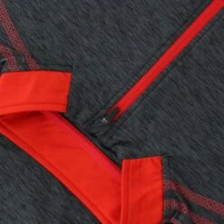 Men's Pluto Brushed Half Zip Top Black / Red 10 Men's Pluto Brushed Half Zip Top Black / Red -Canter Sport Clothing Shop plut 184 3 gen bkrdxx adlt p5 2 1