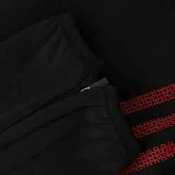 Men's Pluto Hybrid Skinny Tracksuit Bottoms Black / Red -Canter Sport Clothing Shop plut 227 3 gen bkrdxx adlt p5