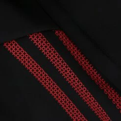 Men's Pluto Hybrid Skinny Tracksuit Bottoms Black / Red -Canter Sport Clothing Shop plut 227 3 gen bkrdxx adlt p7