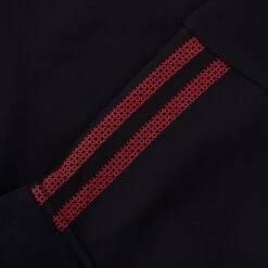 Men's Pluto Hybrid Half Zip Top Black / Red 10 Men's Pluto Hybrid Half Zip Top Black / Red -Canter Sport Clothing Shop plut 244 2 gen bkrd adlt p5 1