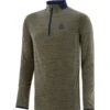 Men's Pluto Half Zip Midlayer Top Green / Marine