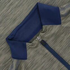 Men's Pluto Half Zip Midlayer Top Green / Marine -Canter Sport Clothing Shop pluto 064 midlayer half zip top 2s grn mar 4 3