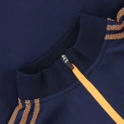 Men's Pluto Hybrid Half Zip Top Marine / Orange -Canter Sport Clothing Shop pluto 244 hybrid hz top mar ora 3s 4 1