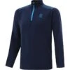 Men's Pluto Hybrid Half Zip Top Marine / Blue