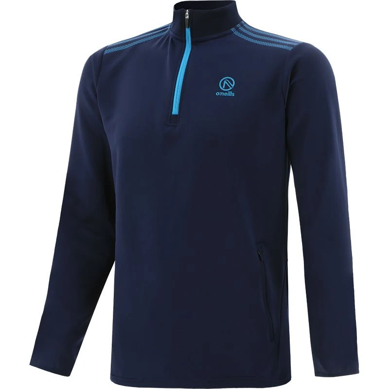Men's Pluto Hybrid Half Zip Top Marine / Blue 1 Men's Pluto Hybrid Half Zip Top Marine / Blue