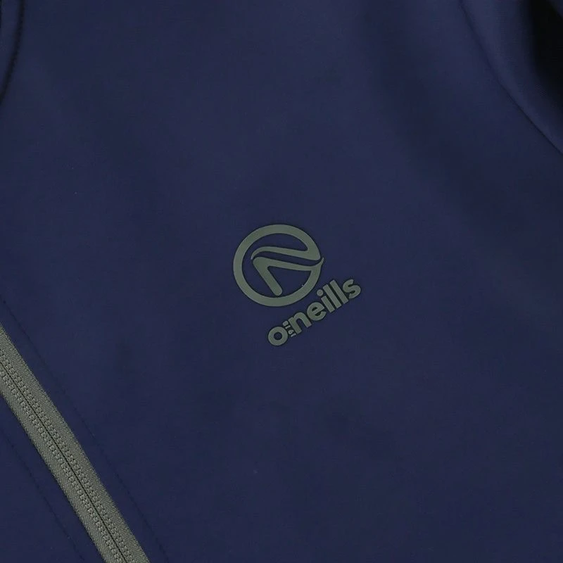 Men's Pluto Hybrid Half Zip Top Marine / Green 3 Men's Pluto Hybrid Half Zip Top Marine / Green - Image 3