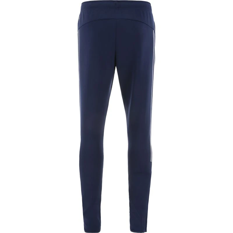 Men's Pluto Hybrid Skinny Tracksuit Bottoms Marine / Silver 3 Men's Pluto Hybrid Skinny Tracksuit Bottoms Marine / Silver - Image 3