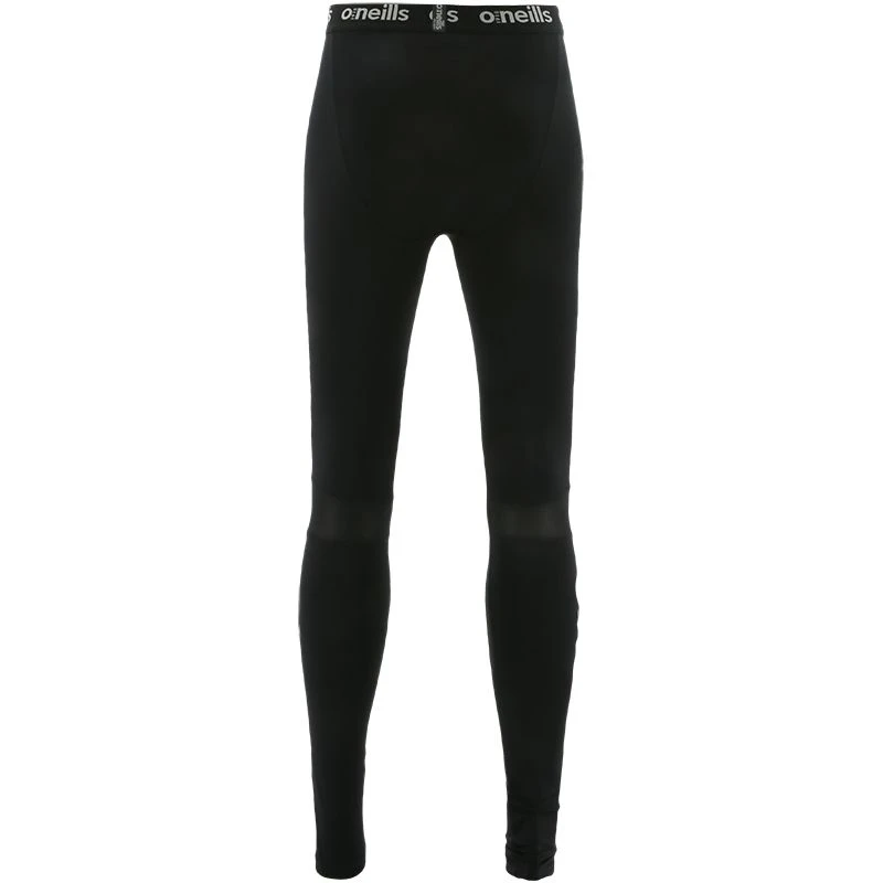 Men's Pro Body III Regular Poly Elastane Legging Pants Black / Silver 3 Men's Pro Body III Regular Poly Elastane Legging Pants Black / Silver - Image 3