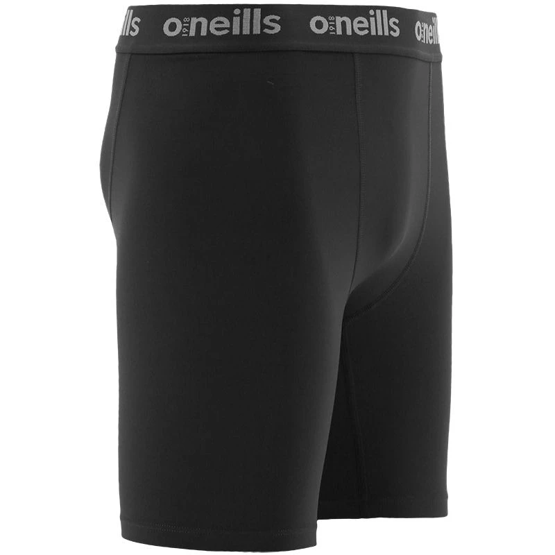 Men's Pro Body III Poly Elastane Shorts Black / Silver 2 Men's Pro Body III Poly Elastane Shorts Black / Silver - Image 2