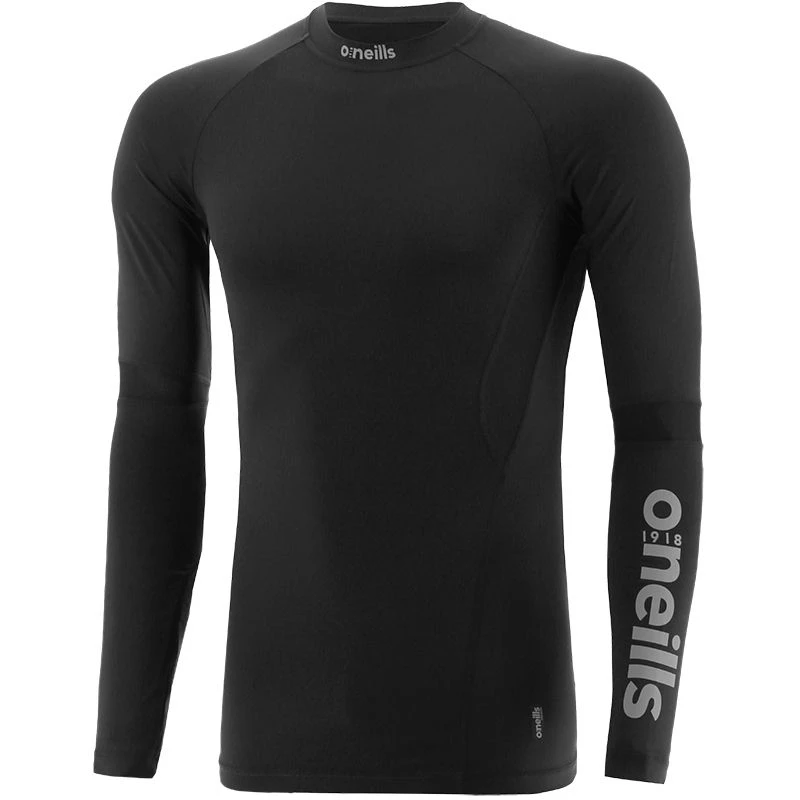 Men's Pro Body III Poly Elastane Baselayer Top Black / Silver 1 Men's Pro Body III Poly Elastane Baselayer Top Black / Silver