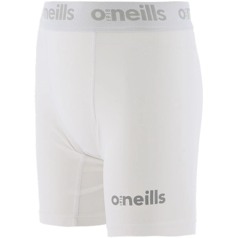 Men's Pro Body III Poly Elastane Shorts White / Silver 1 Men's Pro Body III Poly Elastane Shorts White / Silver