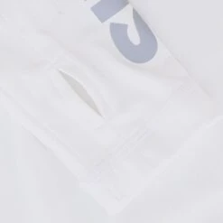 Men's Pro Body III Fleece Lined Poly Elastane Baselayer Top White / Silver -Canter Sport Clothing Shop pro body iii 077 flc lined base layer wht slv 5