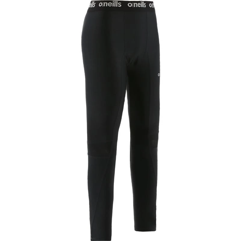 Men's Pro Body Base Layer Compression Leggings Black / Silver 2 Men's Pro Body Base Layer Compression Leggings Black / Silver - Image 2