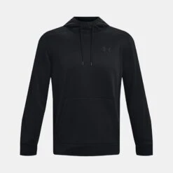 Under Armour Men's Armour Fleece® Hoodie Black -Canter Sport Clothing Shop ps1373353 001 hf