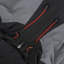 Men's Rio Hooded Rain Jacket Black / Grey / Red 11 Men's Rio Hooded Rain Jacket Black / Grey / Red -Canter Sport Clothing Shop riox 133 0 gen bkdgrd adlt p4