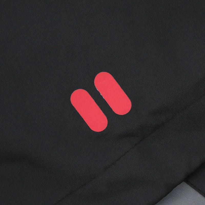 Men's Rio Hooded Rain Jacket Black / Grey / Red 6 Men's Rio Hooded Rain Jacket Black / Grey / Red - Image 6