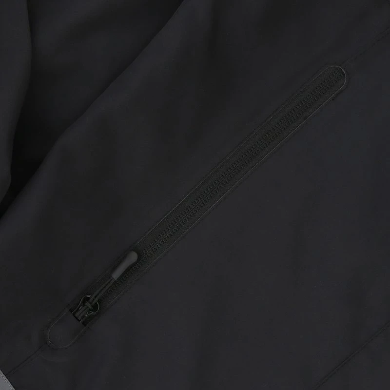 Men's Rio Hooded Rain Jacket Black / Grey / Red 8 Men's Rio Hooded Rain Jacket Black / Grey / Red - Image 8