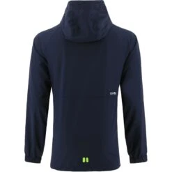 Men's Rio Hooded Rain Jacket Marine / Green -Canter Sport Clothing Shop riox 133 0 gen memegn adlt p2 1
