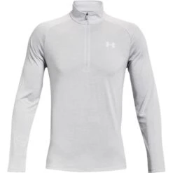 Under Armour Men's Tech™ Half Zip Top Halo Gray / White