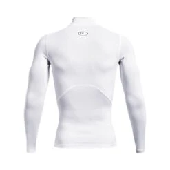 Under Armour Men's HeatGear® Armour Mock Long Sleeve Top White / Black -Canter Sport Clothing Shop s7.ps1369606 100 hb
