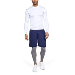 Under Armour Men's UA ColdGear® Armour Compression Mock Baselayer White / Steel 9 Under Armour Men's UA ColdGear® Armour Compression Mock Baselayer White / Steel -Canter Sport Clothing Shop s7.v5 1265648 100 fsf