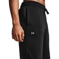 Under Armour Men's UA Rival Fleece Pants Black / Onyx White -Canter Sport Clothing Shop s7.v5 1357129 001 sc