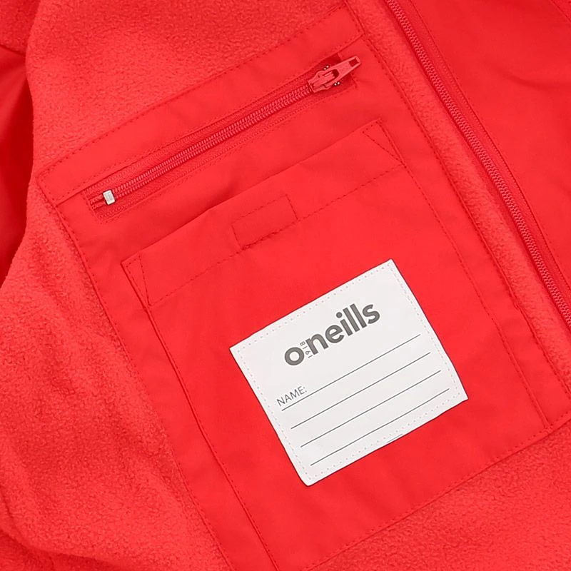 Men's Sloan Fleece Lined Full Zip Jacket Red 6 Men's Sloan Fleece Lined Full Zip Jacket Red - Image 6