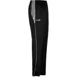 Men's Solar 3 Stripe Brushed Skinny Bottoms Black / White