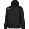 Men's Solar Hooded Padded Jacket Black