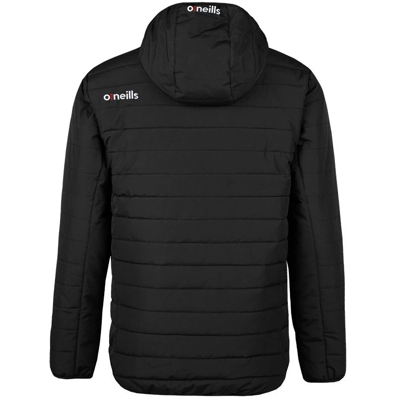 Men's Solar Hooded Padded Jacket Black 2 Men's Solar Hooded Padded Jacket Black - Image 2