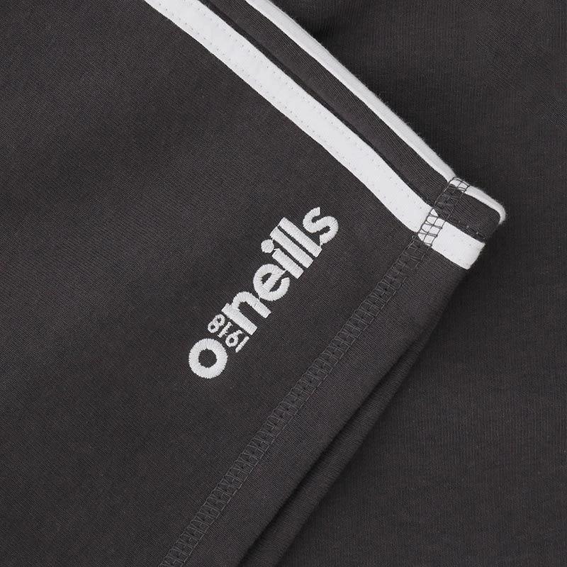 Men's Trigger Fleece Skinny Tracksuit Bottoms Dark Grey / White 6 Men's Trigger Fleece Skinny Tracksuit Bottoms Dark Grey / White - Image 6