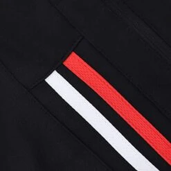 Men's Tuscan Squad Skinny Tracksuit Bottoms Black / Red / White -Canter Sport Clothing Shop tusc 036 2 gen bkrdwh adlt p 5