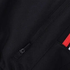 Men's Tuscan Squad Skinny Tracksuit Bottoms Black / Red / White -Canter Sport Clothing Shop tusc 036 2 gen bkrdwh adlt p 6