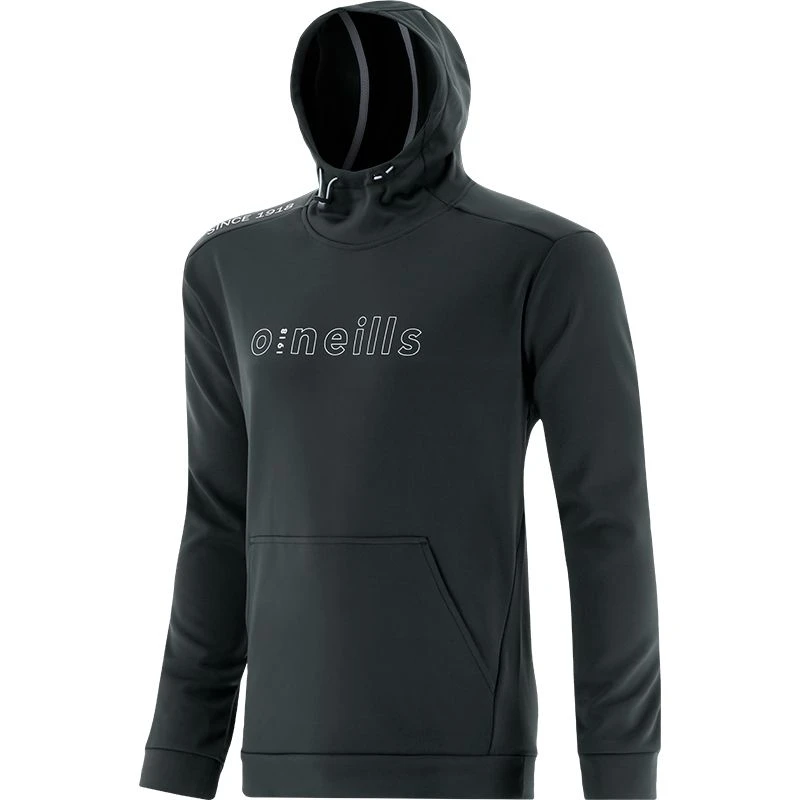Men's Zack Fleece Pullover Hoodie Dark Grey / Black / Silver 1 Men's Zack Fleece Pullover Hoodie Dark Grey / Black / Silver