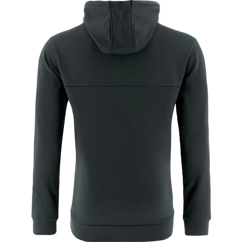 Men's Zack Fleece Pullover Hoodie Dark Grey / Black / Silver 2 Men's Zack Fleece Pullover Hoodie Dark Grey / Black / Silver - Image 2
